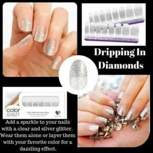 10. Color Street Nail Strips - Dripping in Diamonds